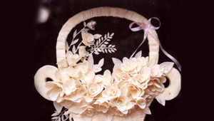 Solawood Flower Basket